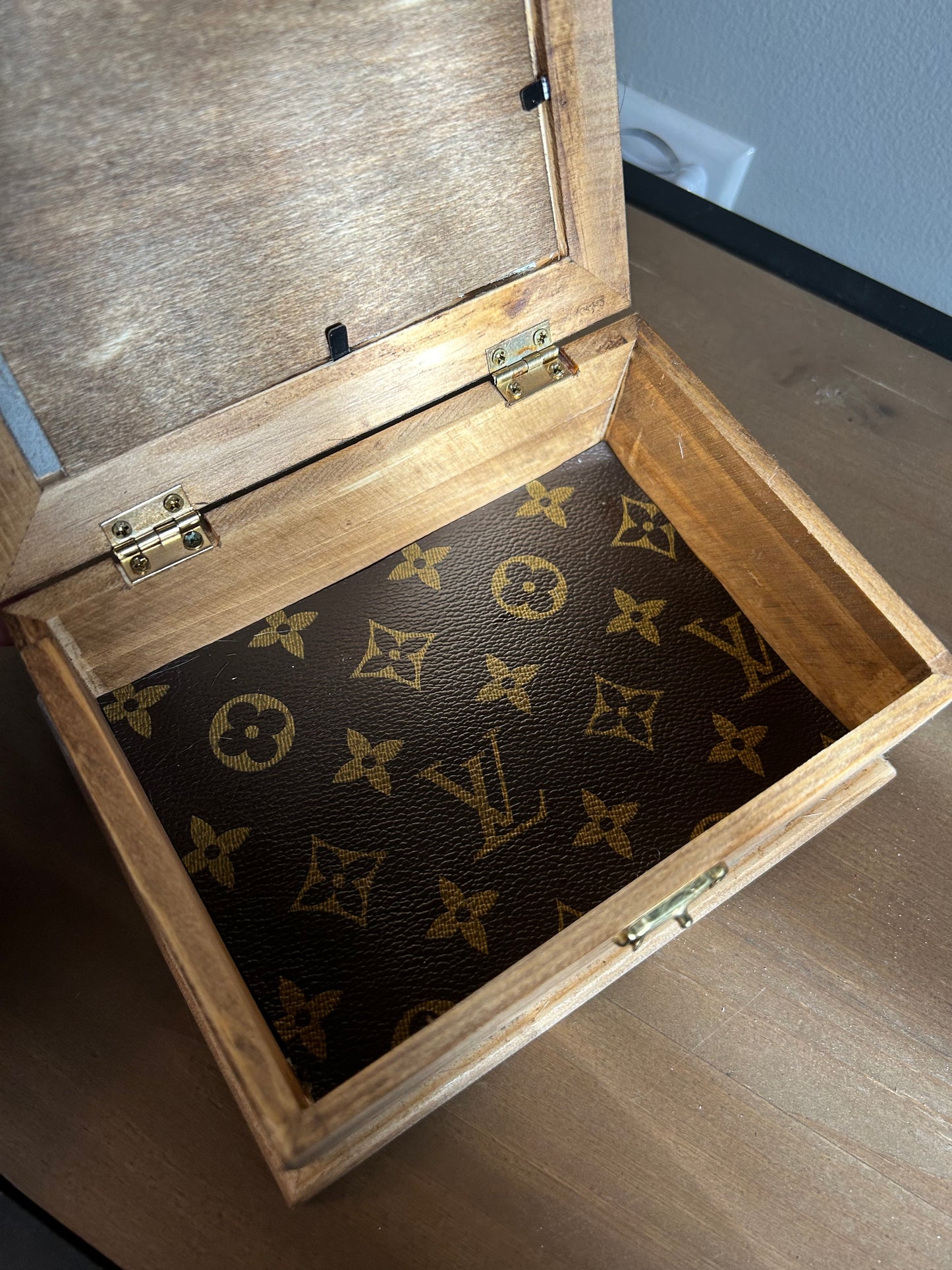LV Cowhide Jewelry Box