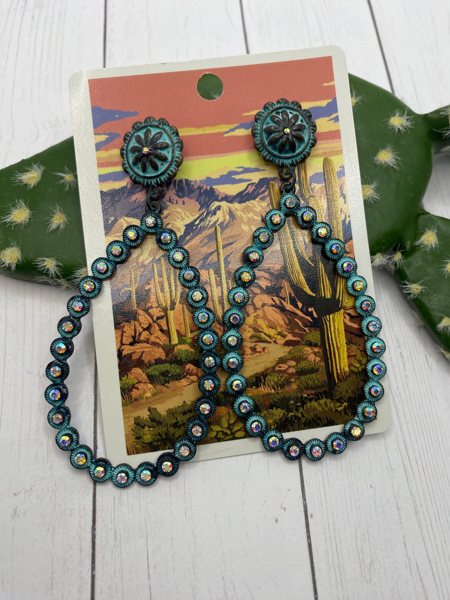 Antique Turquoise Earrings